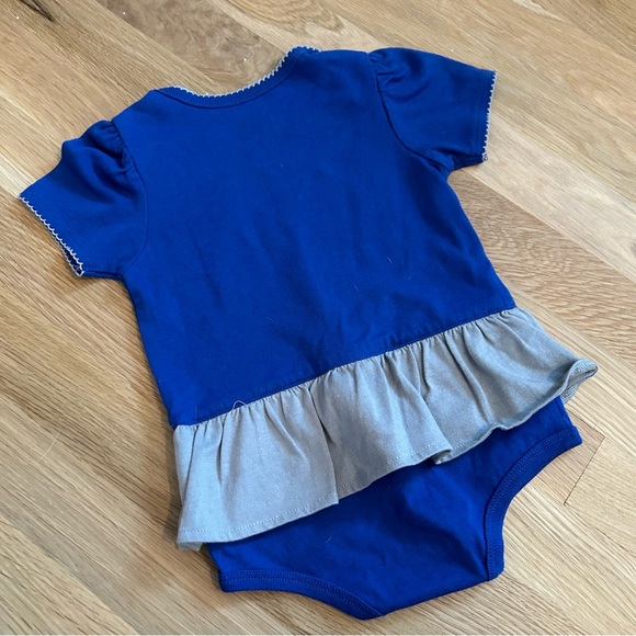 Toronto Blue Jays 12m Ruffle Dress Bodysuit Majestic - Picture 4 of 4